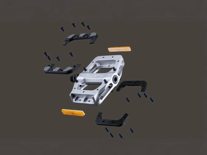 Педалі DMR Pedal Flat4 Silver DMR-FLAT4-A-S1 фото