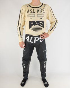 Комплект Alpinestars RACER FOUND - 32/M BLACK-TAN RE482-985132 фото