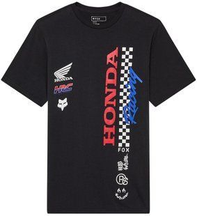 Футболка FOX Short Sleeve Tee - HONDA&reg; [Red] 33422-001-L фото