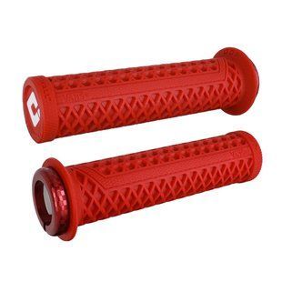 Грипси ODI Vans v2.1 Lock-On MTB Closed End 135mm Red Checker D33VNR-R фото