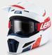 Шолом LEATT Moto 3.5 Helmet + Goggle [White], S 1027000501 фото 1