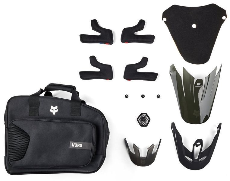 Шолом FOX V3 RS OPTICAL HELMET [Flo Red], L 31362-110-L фото