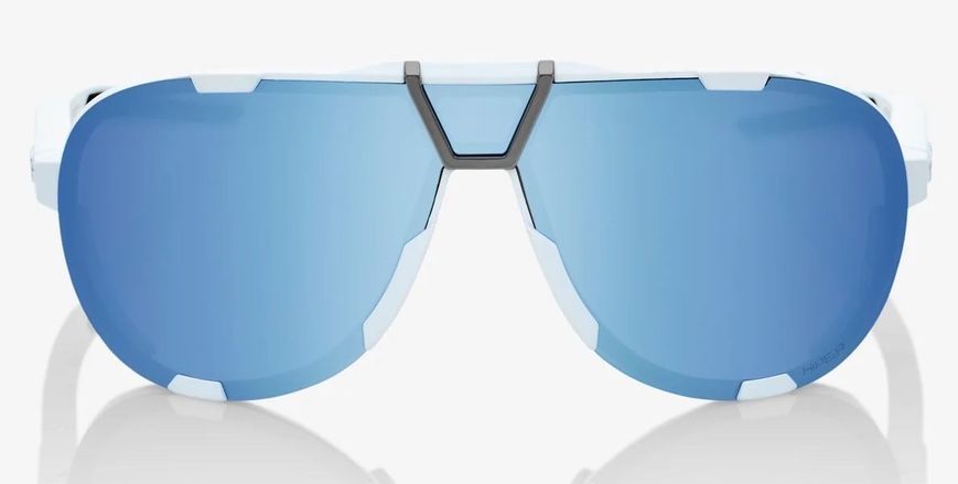 Окуляри 100% WestCraft+ HiPER Sunglasses [Soft Tact White], HiPER Blue Lens 61046-407-01 фото
