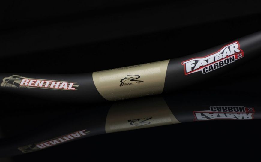 Руль MTB Renthal 35mm Fatbar Carbon [Black], Rise 20 mm M153-01-BK фото