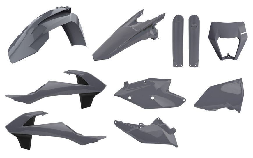 Пластик Polisport ENDURO kit - KTM (17-) [Nardo Grey], KTM 90889 фото