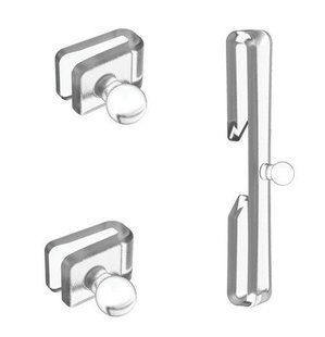 Кріплення зривок LEATT Tear-offs 4.5 Pin - 3 pack, No Size 8020100140 фото