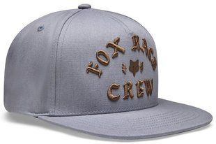 Кепка FOX SnapBack Hat - RACE CREW [Steel Gray], One Size 37609-172-OS фото