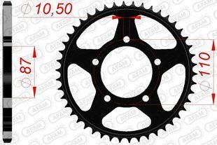 Звезда AFAM 520 Steel Chainwheel - Suzuki [Black], 46z 14405-46 фото