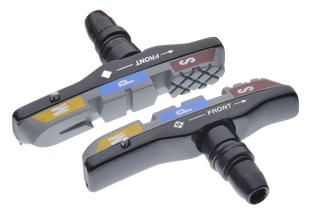 Тормозные колодки V-brake Sheng-An BSV-2T-370BK (черные) BSV-2T-370BK фото