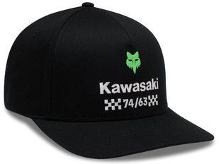 Кепка FOX FlexFit Hat - KAWI&reg; [Black], L/XL 38298-001-L/XL фото