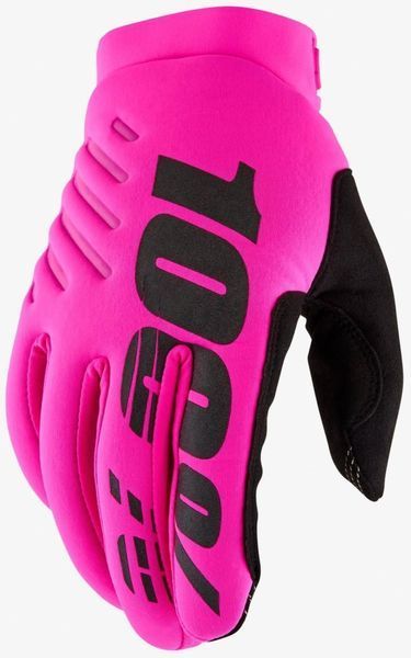 Зимние перчатки RIDE 100% BRISKER Women Glove [Pink], S (8) 10005-00006 фото