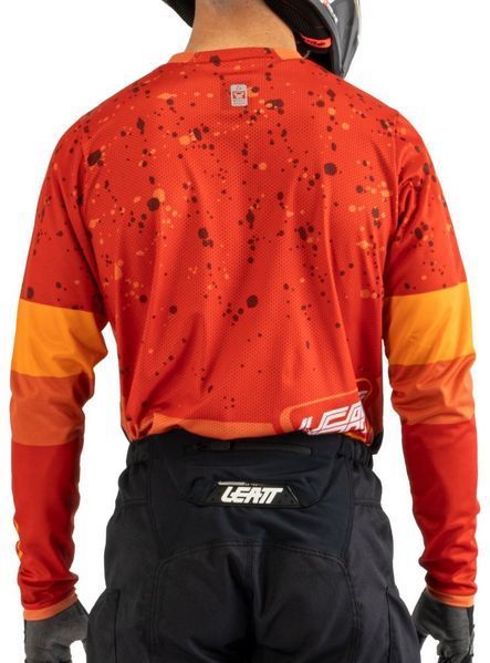 Джерсі LEATT Moto 4.5 Enduro Jersey [Burn], S 5025300100 фото