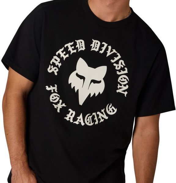 Футболка FOX Short Sleeve Tee - BADGE [Black], XL 38493-001-XL фото