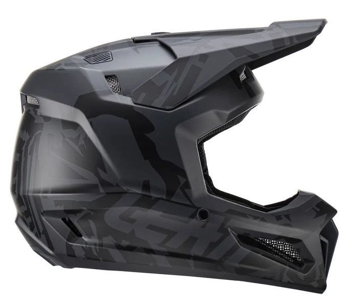 Шлем LEATT Helmet Moto 3.5 + Goggle [Stealth], M 1023011152 фото