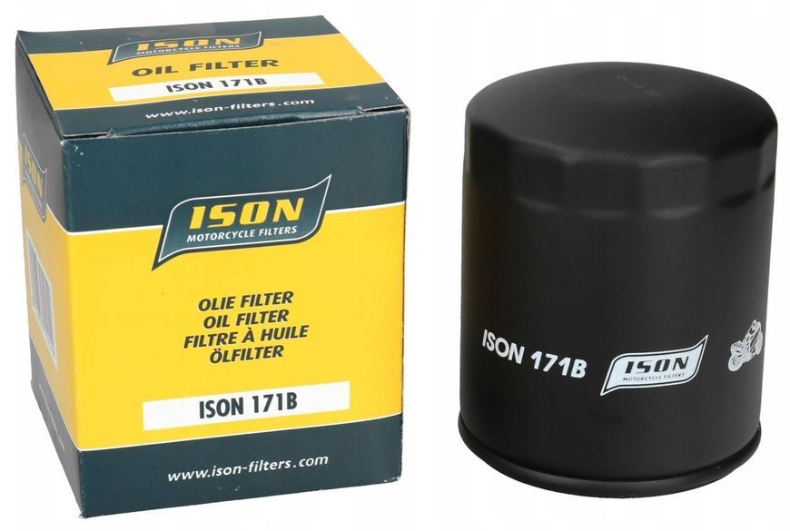 Фильтр ISON Canister Oil Filter - Premium [Black], Spin-On ISON-171B-PREMIUM фото