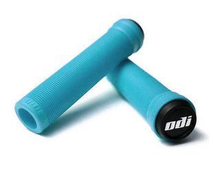 Грипсы ODI Soft Longneck BMX 135 mm Single Ply Aqua (голубые) F01SLAQ фото