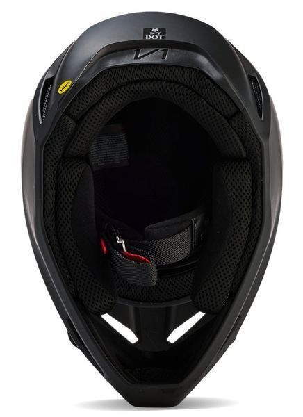 Шлем FOX YTH V1 MATTE HELMET [Black], YL 31405-255-YL фото