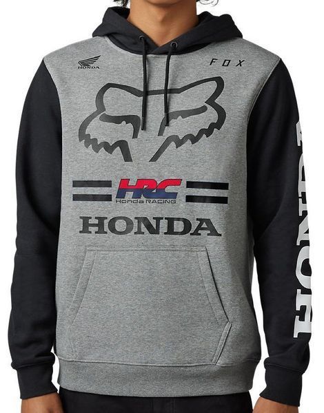 Толстовка FOX X HONDA Hoodie [Graphite], M 30574-185-M фото