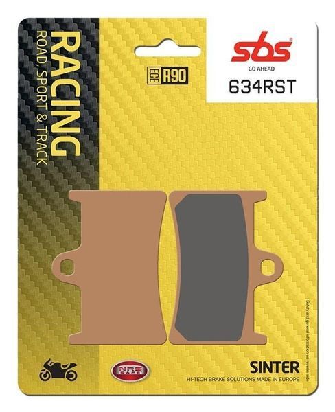 Тормозные колодки SBS Track Days Front Brake Pads, Sinter 634RST фото