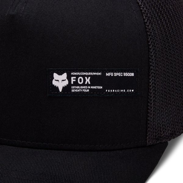 Кепка FOX BARGE FLEXFIT HAT [Black], L/XL 32243-001-L/XL фото
