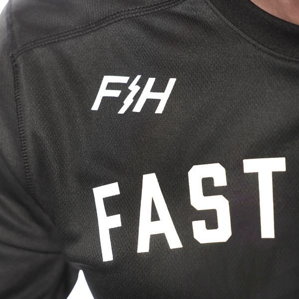 Джерсі FASTHOUSE Grindhouse Grit Jersey, Black - MD 200002-00-09 фото