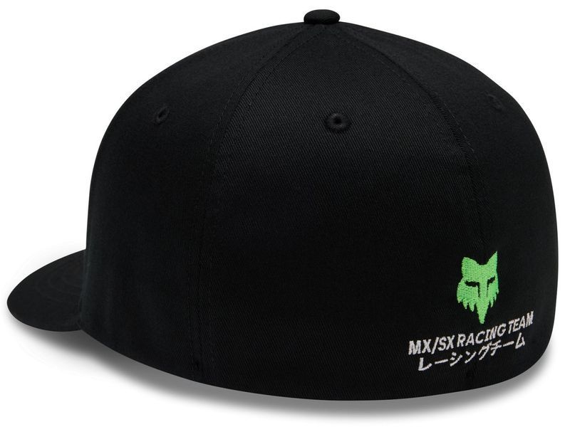 Кепка FOX FlexFit Hat - KAWI&reg; [Black], S/M 38298-001-S/M фото