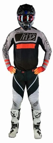 Джерси TLD SE PRO AIR JERSEY [LANES BLACK/ORANGE] S 355596012 фото