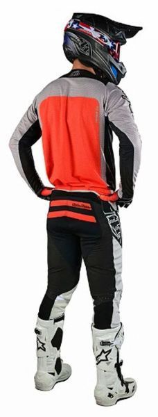 Джерси TLD SE PRO AIR JERSEY [LANES BLACK/ORANGE] S 355596012 фото