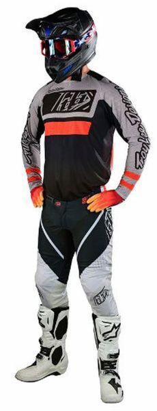 Джерси TLD SE PRO AIR JERSEY [LANES BLACK/ORANGE] S 355596012 фото