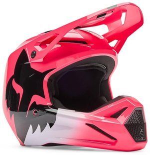 Шлем FOX YTH V1 Helmet - SHIELD [Pink], YL 36387-170-YL фото