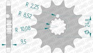 Звезда AFAM 428 Sprocket - KTM, 13z 94202-13 фото