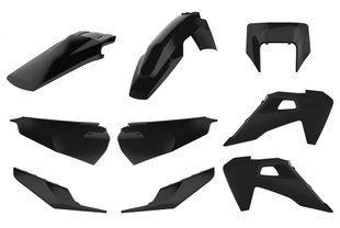 Пластик Polisport ENDURO kit - Husqvarna (20-) [Black], Husqvarna 91022 фото