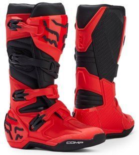 Мотоботи FOX Comp Youth Boot [Flo Red], 2 30471-110-2 фото