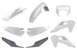 Пластик Polisport ENDURO kit - Husqvarna (20-) [White], Husqvarna 91023 фото