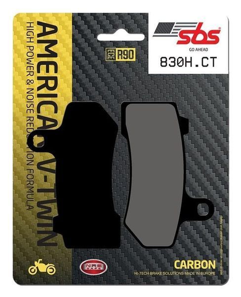 Тормозные колодки SBS High Power Brake Pads, Carbon 830H.CT фото