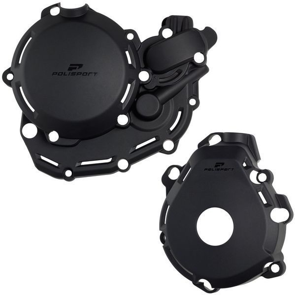 Комплект защиты Polisport Clutch & Ignition Cover - KTM [Black] 91377 фото