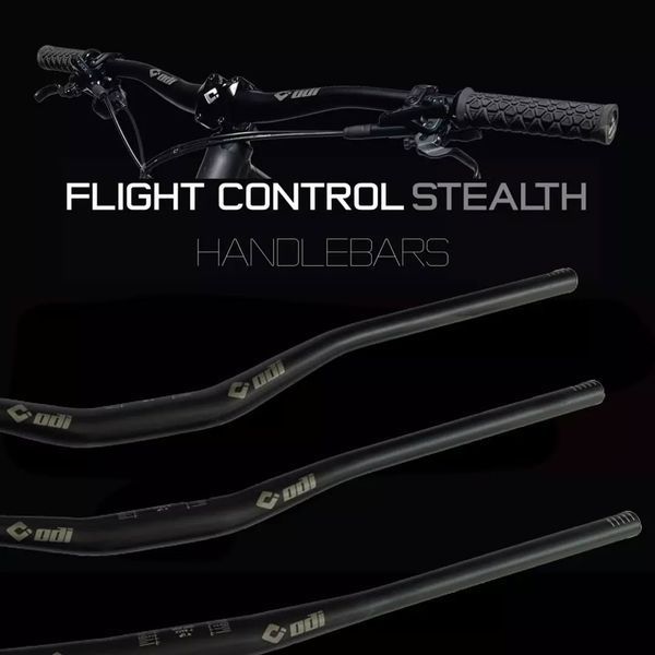 Кермо ODI Flight Control Stealth 800mm Bars 38mm Rise Black D800FS-38-B фото