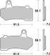 Тормозные колодки SBS High Power Brake Pads, Carbon 830H.CT фото 2