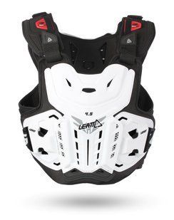 Защита тела LEATT 4.5 Chest Protector [White], One Size 5015300110 фото