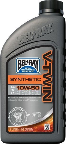 Масло моторное Bel-Ray V-TWIN SYNTHETIC [1л], 10w-50 96915-BT1 фото