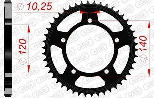 Зірка AFAM 525 Steel Chainwheel - Suzuki [Black], 48z 14604-48 фото