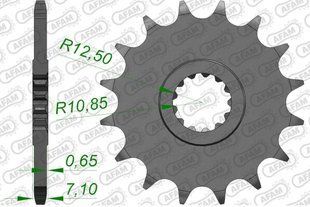 Звезда AFAM 520 Sprocket - Kawasaki, 14z 21601-14 фото