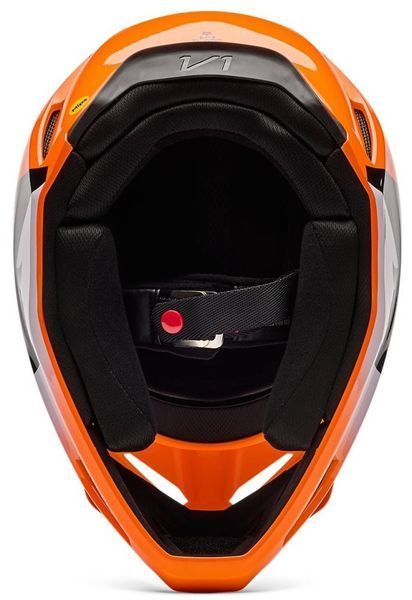 Шлем FOX YTH V1 Helmet - SHIELD [Flo Orange], YL 36387-824-YL фото