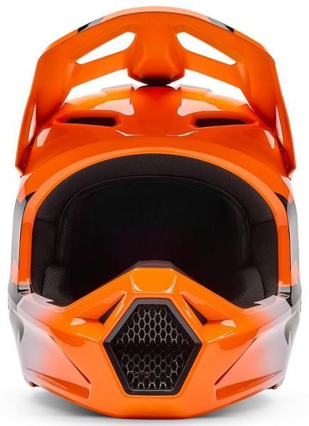 Шлем FOX YTH V1 Helmet - SHIELD [Flo Orange], YL 36387-824-YL фото