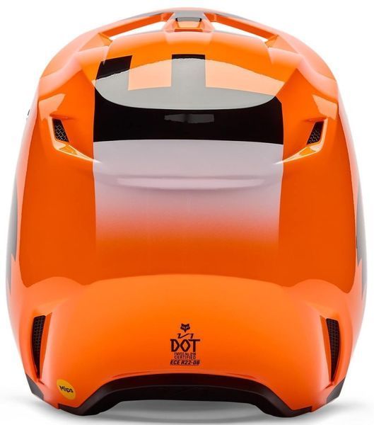 Шлем FOX YTH V1 Helmet - SHIELD [Flo Orange], YL 36387-824-YL фото