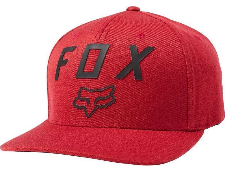 Кепка FOX NUMBER 2 FLEXFIT HAT [Cardinal], S/M 21984-465-S/M фото