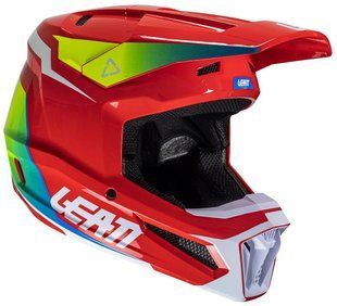 Шолом LEATT Moto 2.5 Helmet [Red], M 1025100702 фото