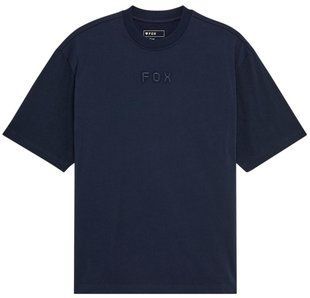 Футболка FOX OVERSIZE Short Sleeve Tee - WORDMARK [Midnight], XL 32874-329-XL фото
