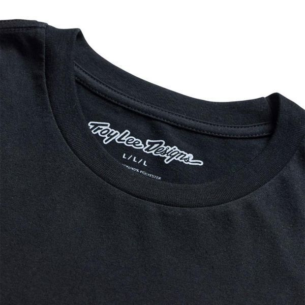 Футболка TLD FEATHER SS TEE; [BLACK / BLACK] XL 701571025 фото