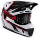 Шлем LEATT Moto 7.5 Helmet + Goggle [White/Red], M 1026000502 фото 1